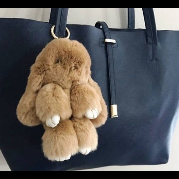rabbit bag charm